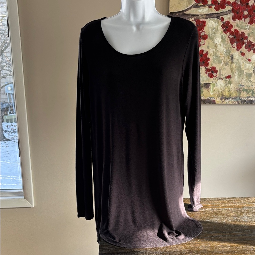 Apt 9 essentials lightweight soft tunic long sleeve shirt